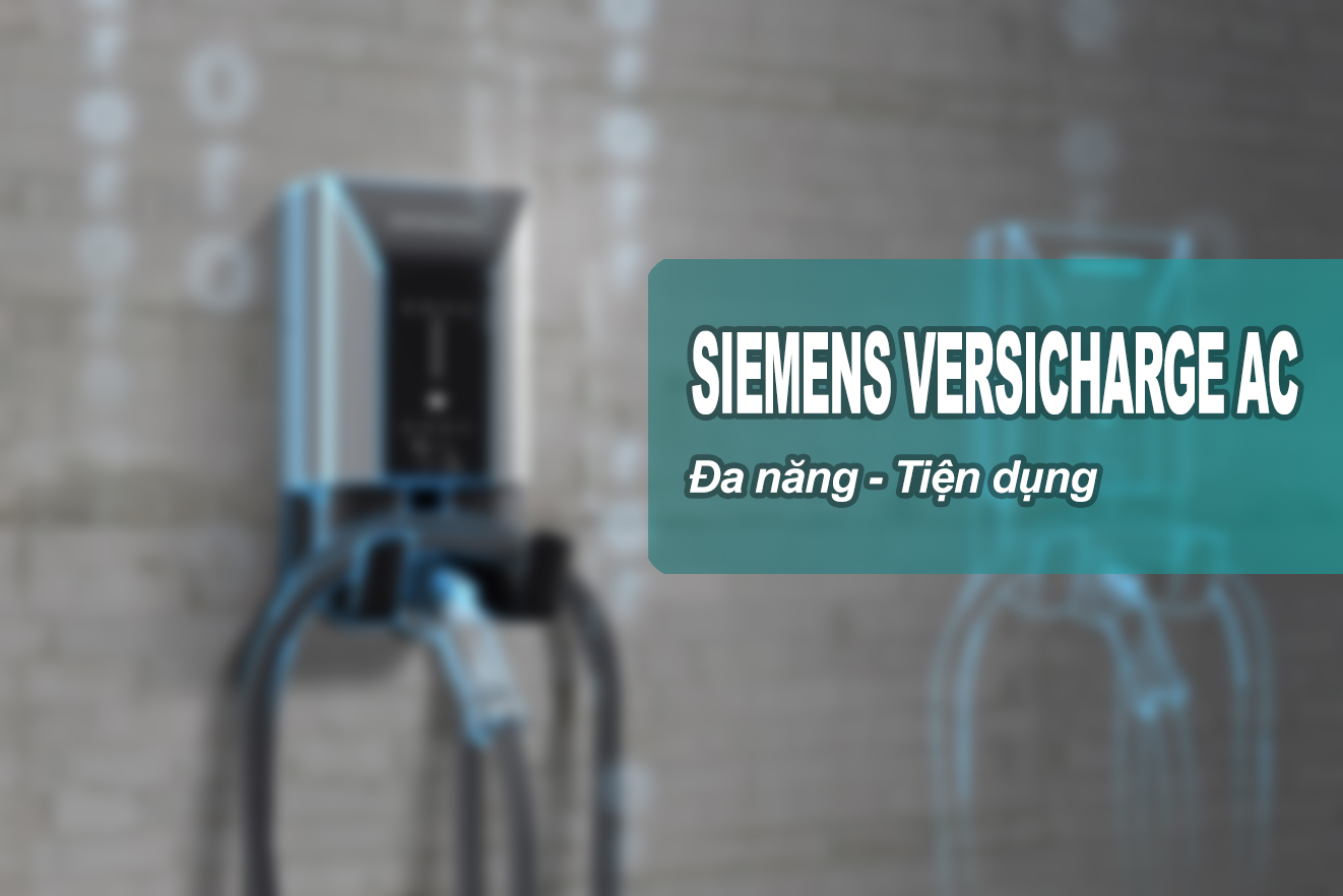 Siemens VersiCharge AC ứng dụng hoàn hảo đa năng